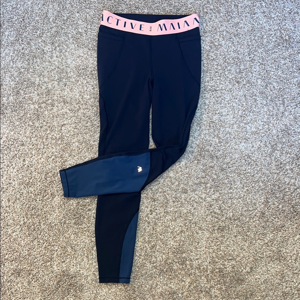 Active Kids‎ Leggings - Black and Pink